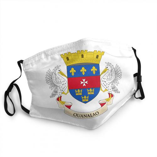 St.Barthelemy Face Covering - CaribeHeart Saint Barthelemy